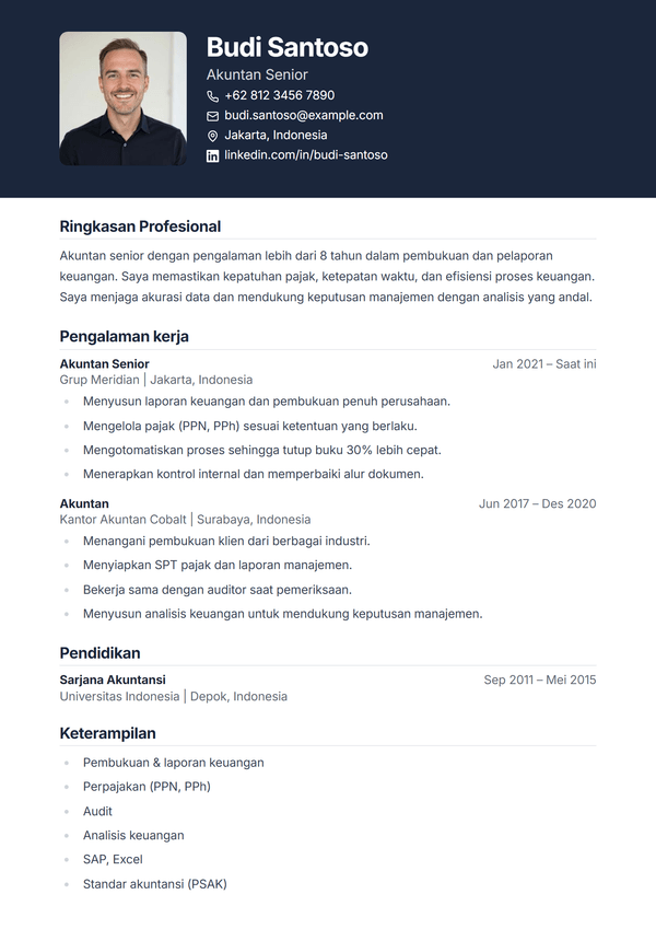 Onyx — templat CV