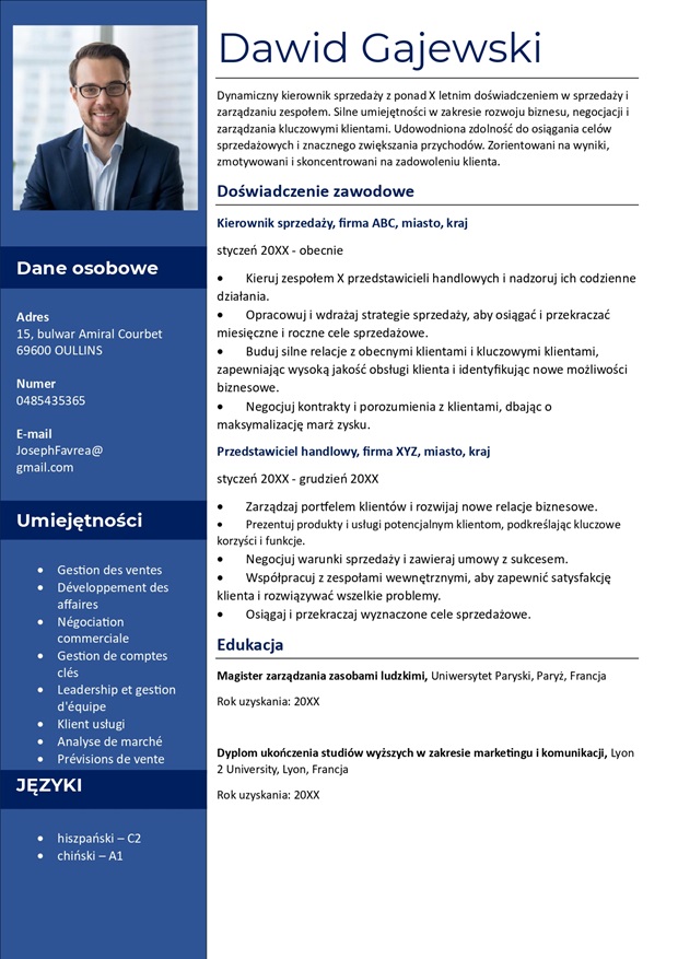 Wzór CV
