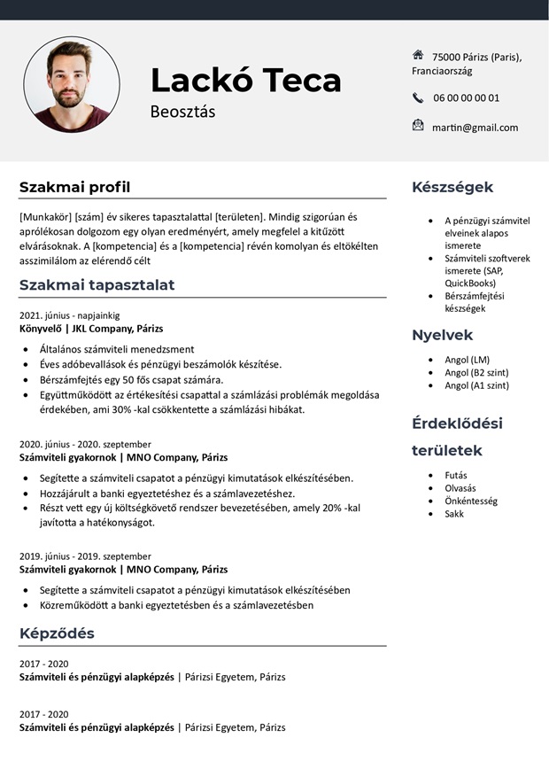 cv sablon