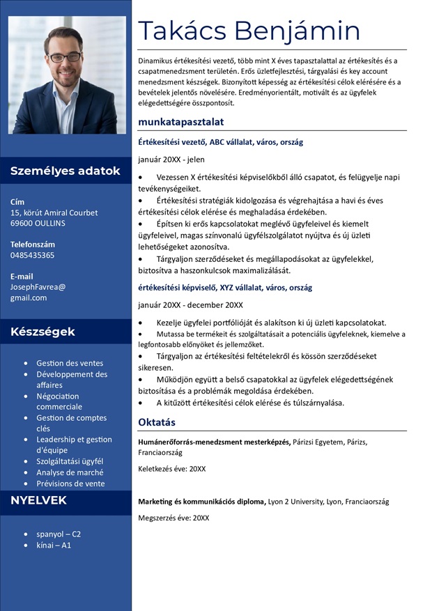cv sablon